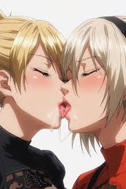 Lesbian Kissing, Lesbian Kiss, B From Nier Automataandmitsuki Bakugo From  Boku No Herofemale Hentai AI Porn