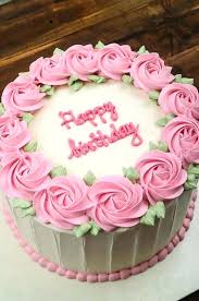 Buttercream Birthday Cake Decorating Ideas Dessert Spot Online Tutorials Imgbo Buttercream Cake Decorating Buttercream Birthday Cake Birthday Cake Decorating