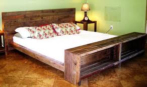 Diy Pallet Bed Frame At No Cost 101 Pallets Rustic bedroom idea diy wood bed frame. diy pallet bed frame at no cost 101