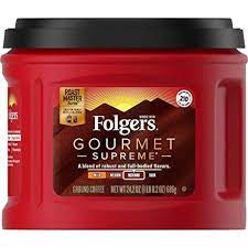 Folgers Gourmet Supreme Ground Coffee 24 2oz Folgers Making Cold Brew Coffee Gourmet