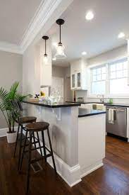 The problem can be solved by installing a half wall with a glass partitioning on top that functions as an open kitchen all at the same time. Half Open Conept Kitchens Design Surprising Half Wall Room Dividers Half Wall Kitchen D Kitchen Design Small Kitchen Design Open Custom Kitchen Remodel