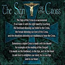 The Sign Of The Cross I Don T Agree That It Must Be The Right Hand For Those Of Us Who Are Left Dominant I Like Catholic Beliefs Catholic Answers Catholic