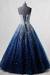 Royal Blue And Silver Bridesmaid Dresses