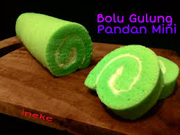 Resep bolu gulung pandan keju bahan a : Bolu Gulung Pandan Mini By Ineke Damayanti Event Online Ncc Resep Anti Gagal