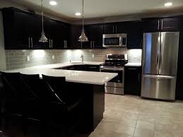 Smoke Glass Subway Tile Modern Kitchen Backsplash Kitchen Tiles Backsplash Modern Kitchen