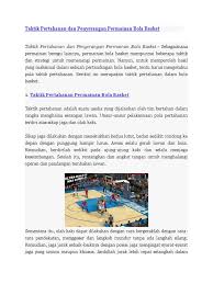 We did not find results for: Taktik Pertahanan Dan Penyerangan Permainan Bola Basket