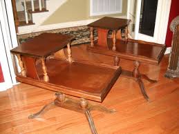 Vintage Set Of Duncan Phyfe Two Tier End By Sistersvintageattic Shabby Decor Furniture Mid Century Decor