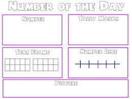 Number Of The Day Flipchart