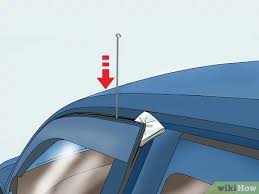Get the hook around the lock, and pull. How To Use A Coat Hanger To Break Into A Car Wikihow