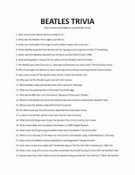 In six different categories and answer sheets to be your own pub trivia host. Top 20 Fascinating Beatles Trivia Everything You Need To Know