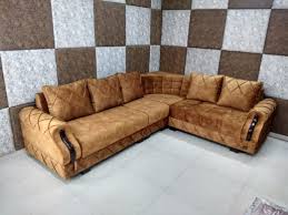 Find here drawing room set, drawing room furniture manufacturers, suppliers & exporters in india. Linsa Corner Sofaset L Shape Sofa Set Betterhomeindia Living Room Furniture Ahmedabad