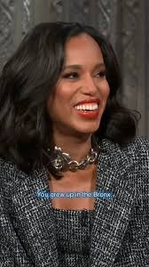 Let’s get loud for Jenny (and Kerry) from the block. 💅🏽 Once upon a time,  Jennifer Lopez was Kerry Washington's dance teacher in the Bronx., 🎥: The  Late Show with Stephen Colbert