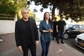 His childhood home in tel aviv was in the yad eliyahu neighborhood, in a residential building known as the journalists'. Yesh Atid English On Twitter Yair And Lihi Lapid Voting This Morning Now It S Your Turn Vote Blue And White