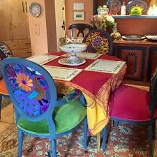Eclectic Boho Dining Chairs Boho Dining Chairs Boho Chair Eclectic Dining Chairs