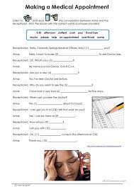 Most of the examples in this blog focus on how to make an appointment on the phone. Making A Medical Appointment English Esl Worksheets For Distance Learning And Physical Classrooms In 2021 Life Skills Lessons Life Skills Worksheets Living Skills