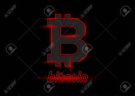 Worldwide shipping available as standard or express delivery learn more. Vector Illustration Of Red Glowing Bitcoin Logo On Black Background Royalty Free Cliparts Vectors And Stock Illustration Image 81351479