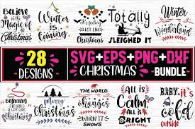 Download 25 Christmas Designs Bundle Graphic By Svg In Design Creative Fabrica In 2020 Christmas Designs Holly Jolly Design Bundles SVG Cut Files