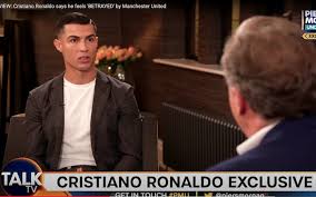 Cristiano Ronaldo interview is a metaphor for joyless final chapter of his  career