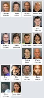 Pennsylvania Arrest 36 Drug Dealing Suspects