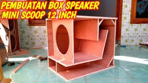 Skema box 12 inch mini scoop. Cara Membuat Box Speaker Mini Scoop 12 Inch Youtube