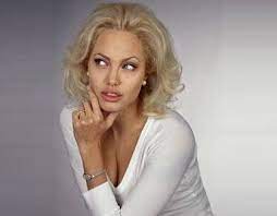 We are eternally in love with angelina jolie 's blonde hair. Petiteange On Twitter Angelina Jolie With Blonde Hair