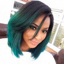 Styling long hair for men can be easy if you maintain a proper hair care routine. Green Hairstyle For Black Women
