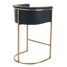 Calvin Barstool Leather Bar Stools Modern Bar Stools Metal Chairs