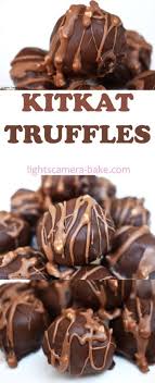 Kitkat Truffles Lights Camera Bake Addictive Baking Desserts Sweet Treat Recipes Recipe Sweet Treats Recipes Dessert Truffles Easy Truffles