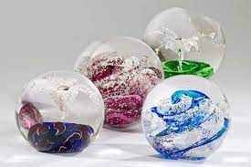 Customized Glass Ash Memorials Cremation Urns And Globes Custom Urns Glass Blowing Cremation Urns