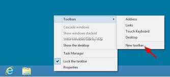 If lock the taskbar has a check mark next to it, you know How To Add The Quick Launch Bar In Windows 8 Windows 7 Os Wintips Org Windows Tips How Tos