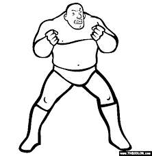 Feel free to print and color from the best 40+ giant coloring pages at getcolorings.com. Pro Wrestling Online Coloring Pages