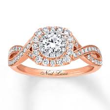 Carat is actually a measurement of weight. Neil Lane Engagement Ring 7 8 Ct Tw Diamonds 14k Two Tone Gold Kay