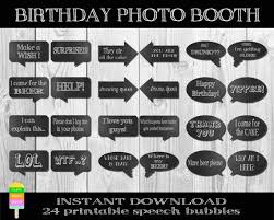 Photobooth 60th Birthday Photo Booth Props Free Printable Birthday Photo Booth Signs 24 Pieces Instant Download Photobooth Props Diy Printable P Photo Booth Sign Photo Booth Props Free Printables Diy Photo Booth Props