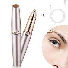 Use a spatula or wax applicator to stir the wax, and apply it to the parts of your face with the facial hair you want to eliminate. Eyebrow Remover Pen Painless Electric Eyebrow Trimmer Usb Rechargeable Eyebrow Hair Remover Trimmer Eyebrow Epilator Precision Beauty Eyebrow Shaper Facial Hair Remover Epilator Tool For Ladies Buy Online In Croatia At