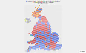 2017 General Election Hex Map Odi Leeds
