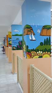 Alexiejade Adli Kullanicinin Okul Duvar Boyama Panosundaki Pin Duvar Duvar Sanati Mimari Tasarim