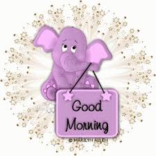 Good Morning Elephant GIF - GoodMorning Elephant Blink - Discover ...