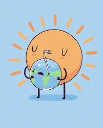 Global Warming Graphic Design Humor Cute Drawings Global Warming Drawing
