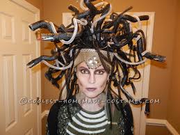 Although medusa's style is various depending on each interpretation throughout time, we are going to present to you her simple look yet captivating. Contest Winning Diy Medusa Costume Diy Medusa Costume Medusa Costume Medusa Halloween Costume