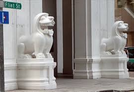 See below the listing of cities / suburbs in the state of singapore where you can find a bank of china branch. Bank Of China Building Lions Singapore Lion Statues On Waymarking Com