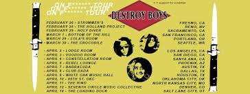 13 bay area riot grrrl trio destroy boys have been blazing their way through left coast punk circuits while growing their name. Destroy Boys Home Facebook