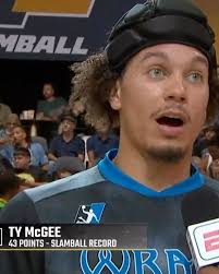 On the second night of SlamBall’s return, Ty McGee WENT OFF in a  record-setting 43 point performance 😮‍💨 , The full game can be streamed 