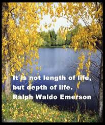 It Is Not Length Of Life But Depth Of Life Largest Ebooks Store Seymour Products How To Memorize Things Memorable Quotes Life