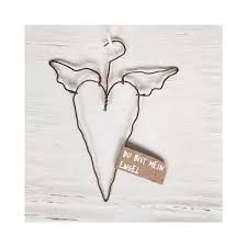 Du kannst dein fahrzeugmodell im baukasten auf unserer website auswählen und siehst. Good Old Friends Grosse Drahtherzen Kleiner Schutzengel Wohnaccessoires Deko Christbaumschmuck