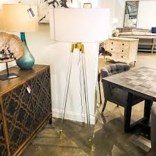 Making your own lamps, given the prominent spaces they occupy in our homes, provides a great opportunity to add some very personal and super functional style to areas or rooms that need some brightening up!in this instructable, i show you how one sm… Clear Acrylic Tripod Floor Lamp From Westside Market Of Midtown Toco Hill Atlanta Ga Attic