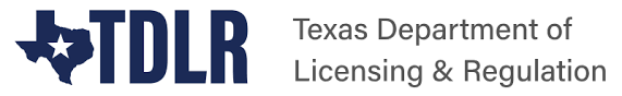 Texas Department of Licensing and Regulation (TDLR) seal