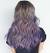 Pastel Purple Ombre On Brown Hair