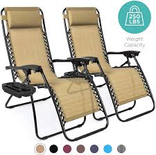 Set Of 2 Adjustable Zero Gravity Lounge Chair In 2020 Lounge Chair Outdoor Folding Lounge Chair Outdoor Chairs