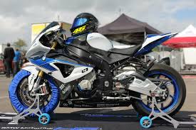 racing by bmw hp4 and agv helmets