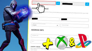 Your account id is listed at the top of the personal details page. How To Change Your Fortnite Name Fortnite Chapter 2 Youtube